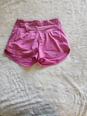 lululemon athletica Pink Layered Skort Shorts